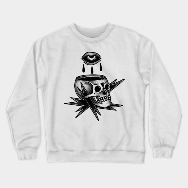 Crying soul Crewneck Sweatshirt by Sadhakaya